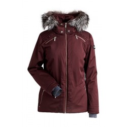 Nils Margaux Faux Fur Jkt (MAHOGANY) 